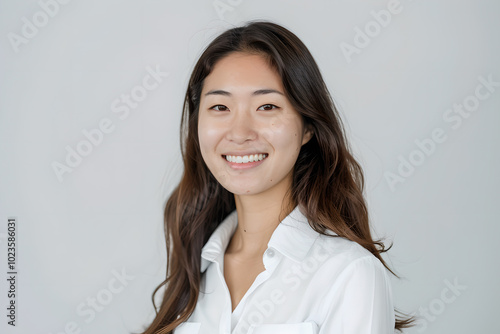 portrait of a smiling woman