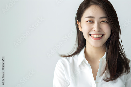 portrait of a smiling woman