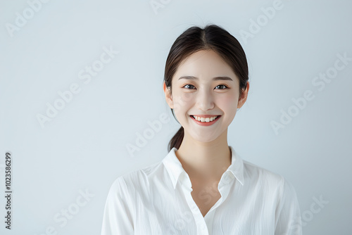 portrait of a smiling woman