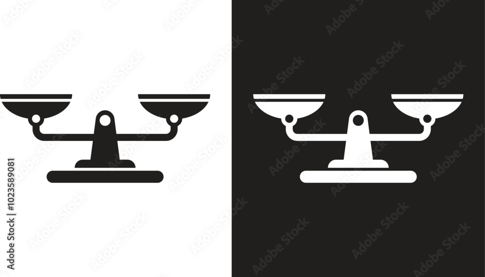 Collection of scale vector icon sets with different backgrounds. Vector illustration Collection of scale vector icon sets with different backgrounds. Vector illustration