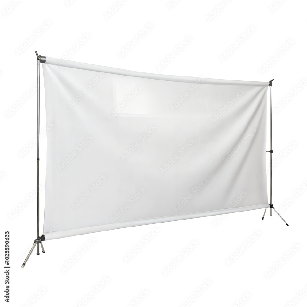 White backdrop screen for presentations, isolated on transparent or white background. White backdrop screen for presentations, isolated on transparent or white background.
