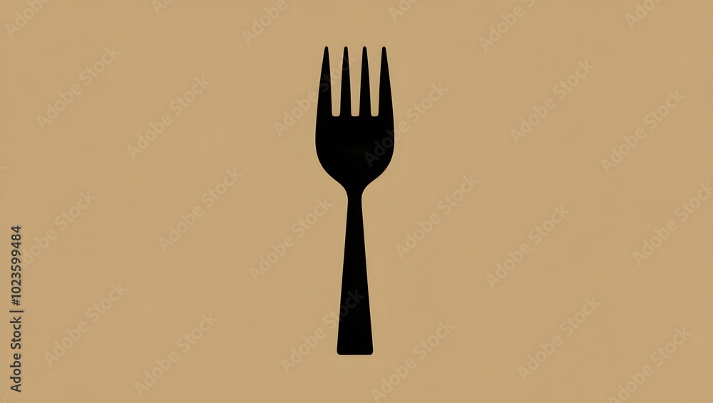Simple shape, vector, fork background. Simple shape, vector, fork background.
