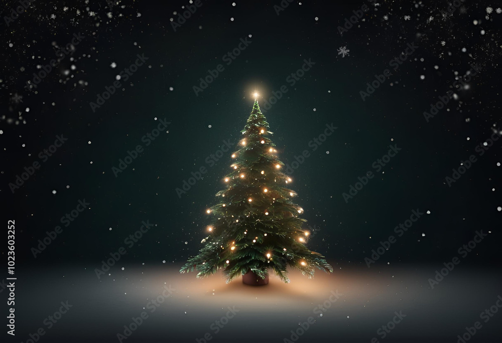 christmas tree with stars christmas tree with stars