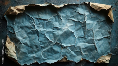 Wallpaper Mural sheet of crumpled gray paper reflecting an oldfashioned photographs texture set against a dark gray background enhancing its classic timeless feel Torontodigital.ca