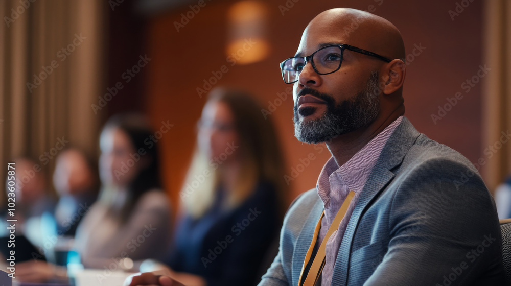 Fototapeta premium Business Strategy Conference, Planning, Learning, Coaching 