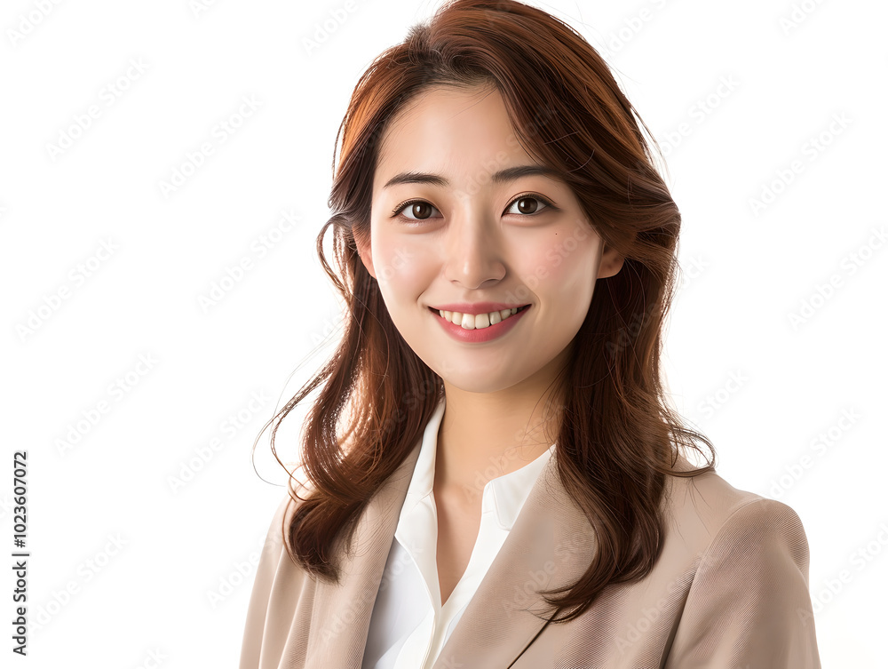 portrait of a smiling business woman portrait of a smiling business woman