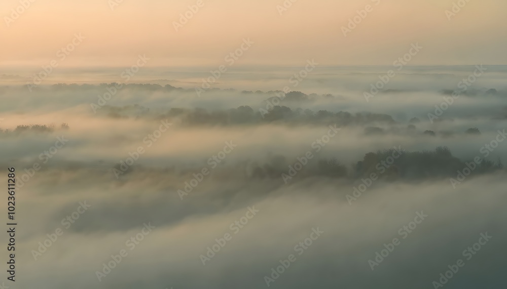 Soft Foggy Morning Background Soft Foggy Morning Background