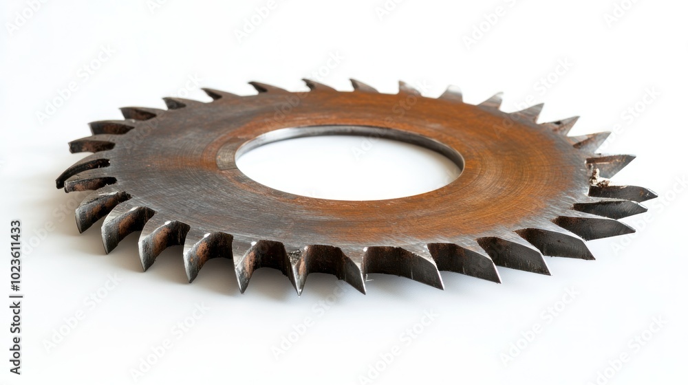 Rusty Metal Gear with Sharp Teeth Rusty Metal Gear with Sharp Teeth