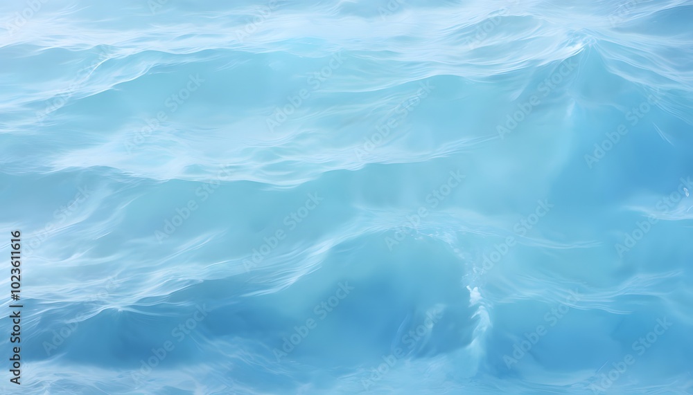 Obraz premium Cool Blue Ocean Waves