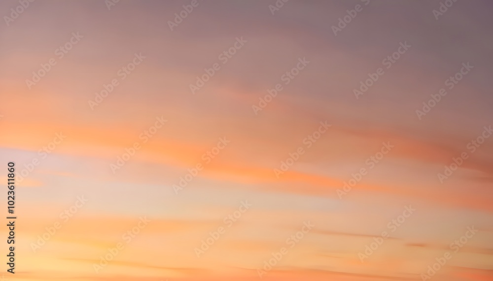 Fototapeta premium Sunset Sky Gradient Background 
