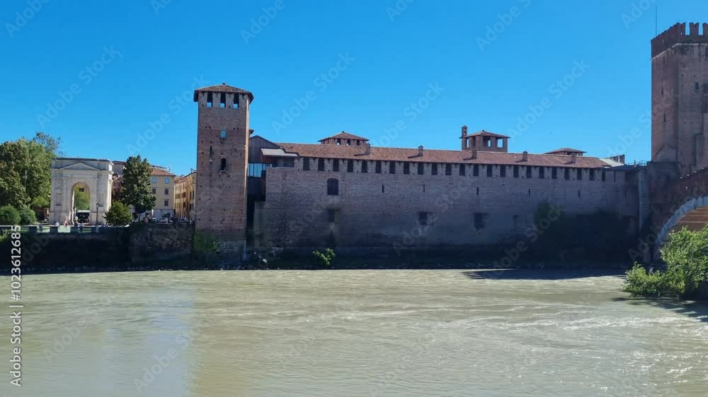Verona - Italy - Gavi Arch and Castelvecchio Verona - Italy - Gavi Arch and Castelvecchio