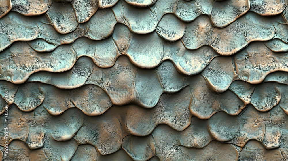 A scaly reptile skin texture background with detailed patterns and raised ridges, illustration A scaly reptile skin texture background with detailed patterns and raised ridges, illustration