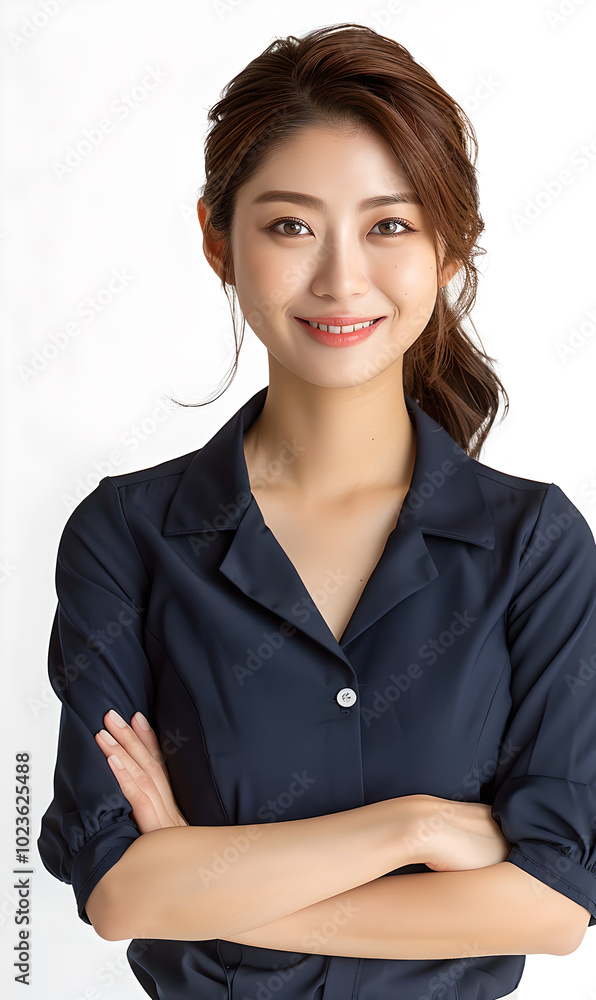 Business office female white collar Business office female white collar