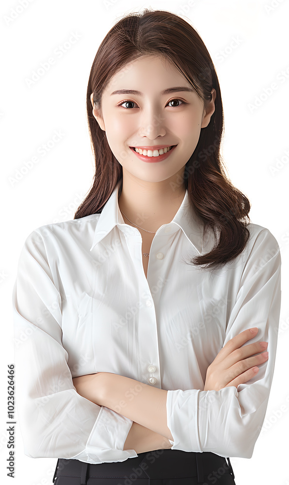 Business office female white collar Business office female white collar