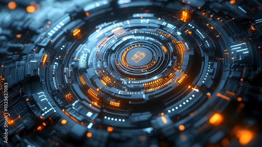 3D Close Up of Futuristic Financial Security Interface with Holographic Locks & Encryption - Advanced Protection Symbols in High-Tech Environment on Isolated White Background 3D Close Up of Futuristic Financial Security Interface with Holographic Locks & Encryption - Advanced Protection Symbols in High-Tech Environment on Isolated White Background