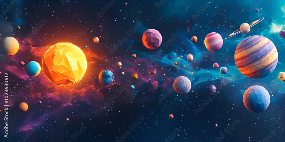 Planets and moons engaged in a celestial tug-of-war across the cosmos.
Planets and moons engaged in a celestial tug-of-war across the cosmos.