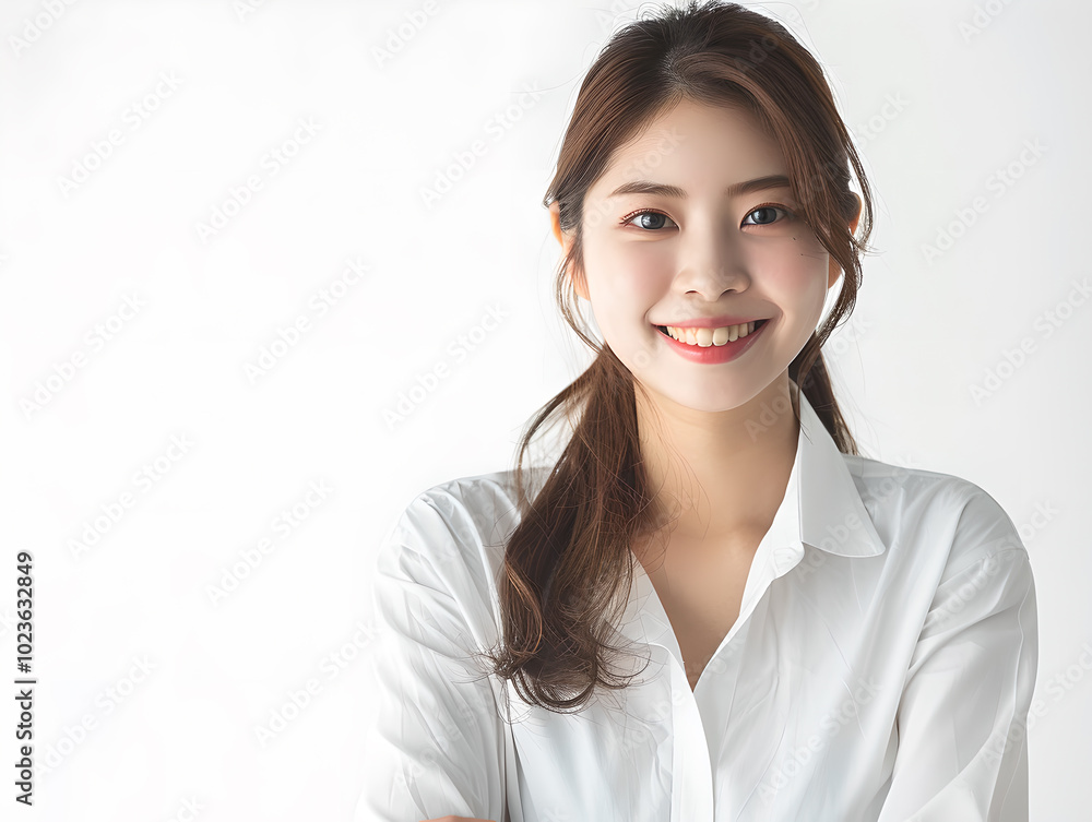 portrait of a smiling businesswoman portrait of a smiling businesswoman