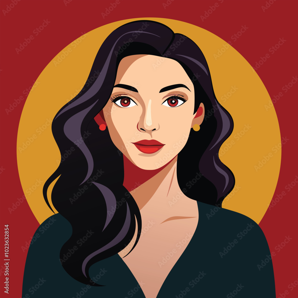 beautiful lady vector beautiful lady vector