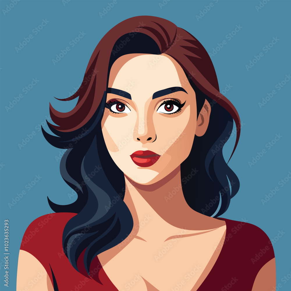 beautiful lady vector beautiful lady vector