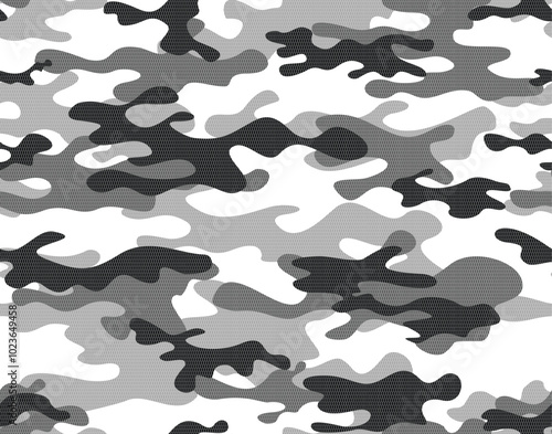 
camouflage digital military pattern, repeat texture, fashionable street design