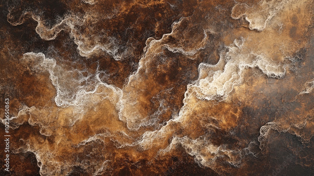 Brown abstract pattern featuring contrasting dark and light color accents Surreal wall canvas in contemporary art style suitable for wallpapers projects and creative works Brown abstract pattern featuring contrasting dark and light color accents Surreal wall canvas in contemporary art style suitable for wallpapers projects and creative works