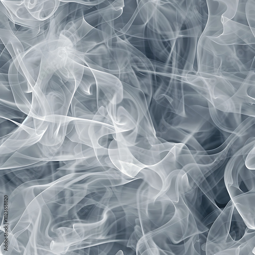 Smoke Background Seamless Pattern