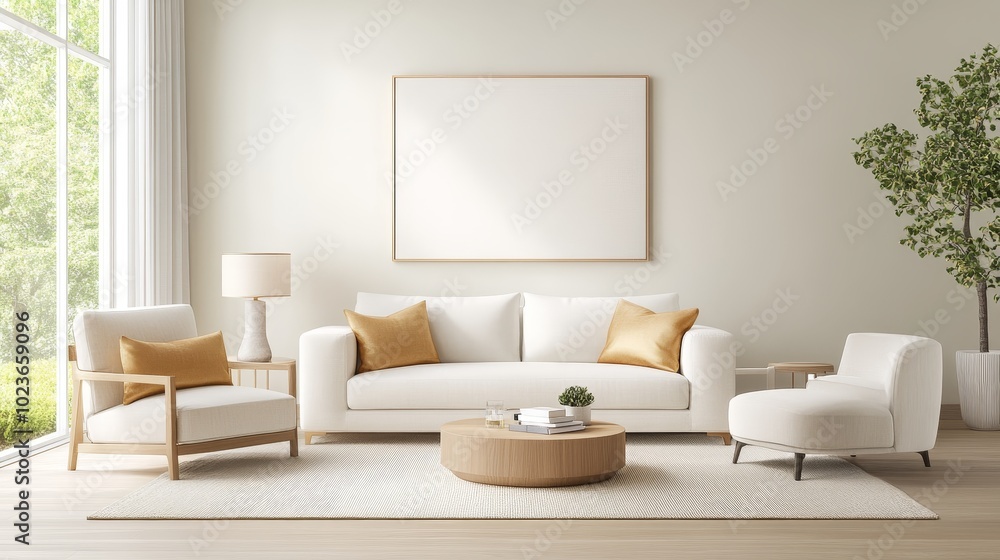 Decorative throw pillows with gold foil accents, arranged in a luxurious living room, with shimmering lighting and plush furniture, 3D illustration Decorative throw pillows with gold foil accents, arranged in a luxurious living room, with shimmering lighting and plush furniture, 3D illustration