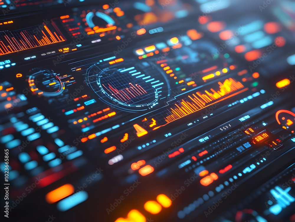 Flat Close Up of a Futuristic Holographic Financial Report on Tablet Screen for Tech-Driven Decision Making in Modern Business Leadership Flat Close Up of a Futuristic Holographic Financial Report on Tablet Screen for Tech-Driven Decision Making in Modern Business Leadership