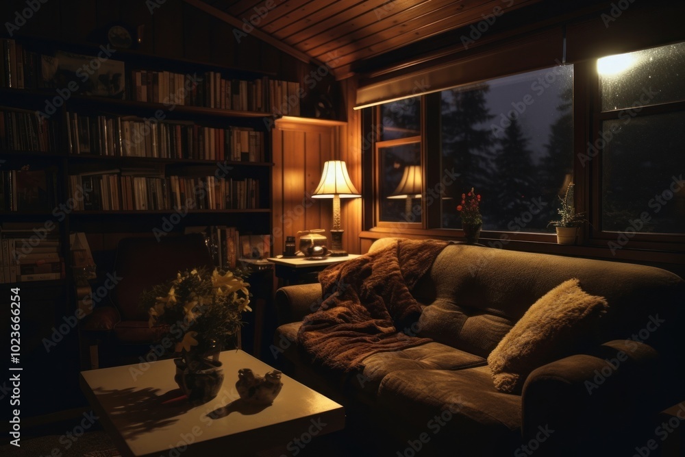 Cozy room aesthetic dark architecture furniture building. Cozy room aesthetic dark architecture furniture building.