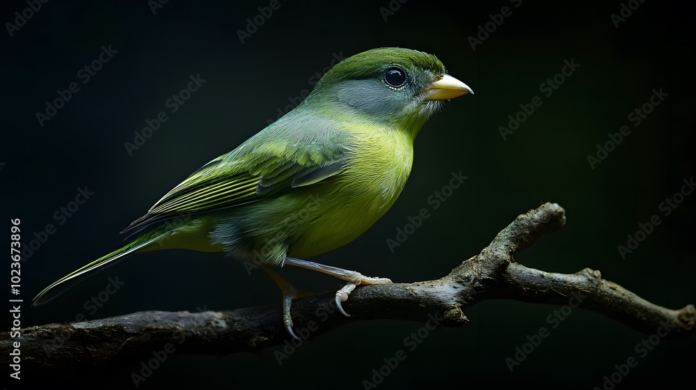 Green-backed Becard Bird Perched on a Branch on a Black Background, Photo Realistic, Standard Background, Wallpaper, Cover and Screen for Smartphone, PC, Laptop, 9:16 and 16:9 Format Green-backed Becard Bird Perched on a Branch on a Black Background, Photo Realistic, Standard Background, Wallpaper, Cover and Screen for Smartphone, PC, Laptop, 9:16 and 16:9 Format
