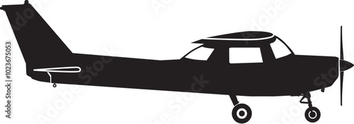 C-152-Side Silhouette