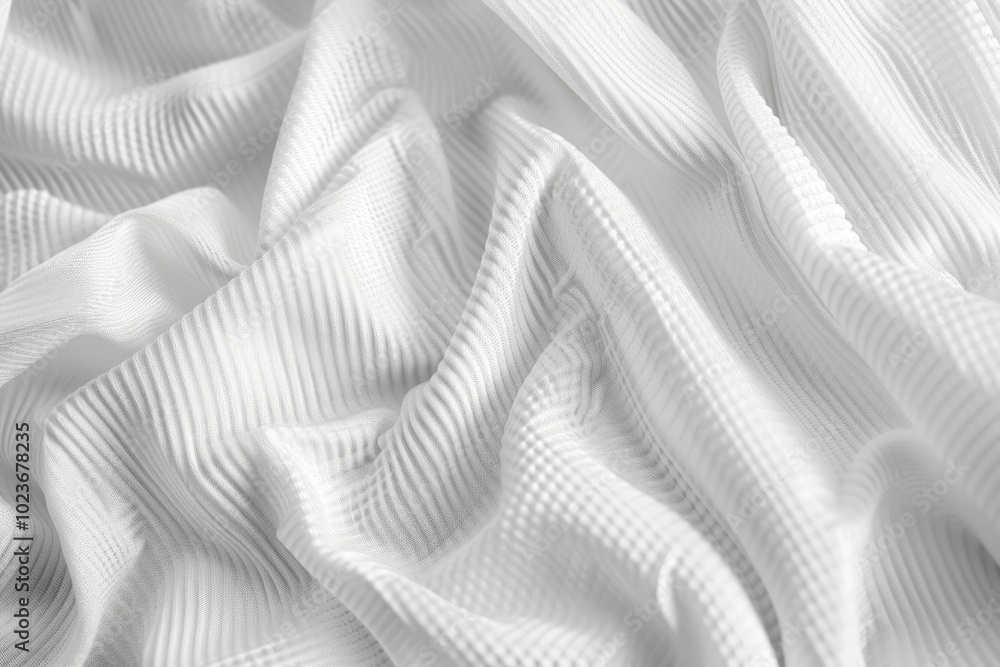 White football jersey clothing fabric texture sports wear background close up White football jersey clothing fabric texture sports wear background close up