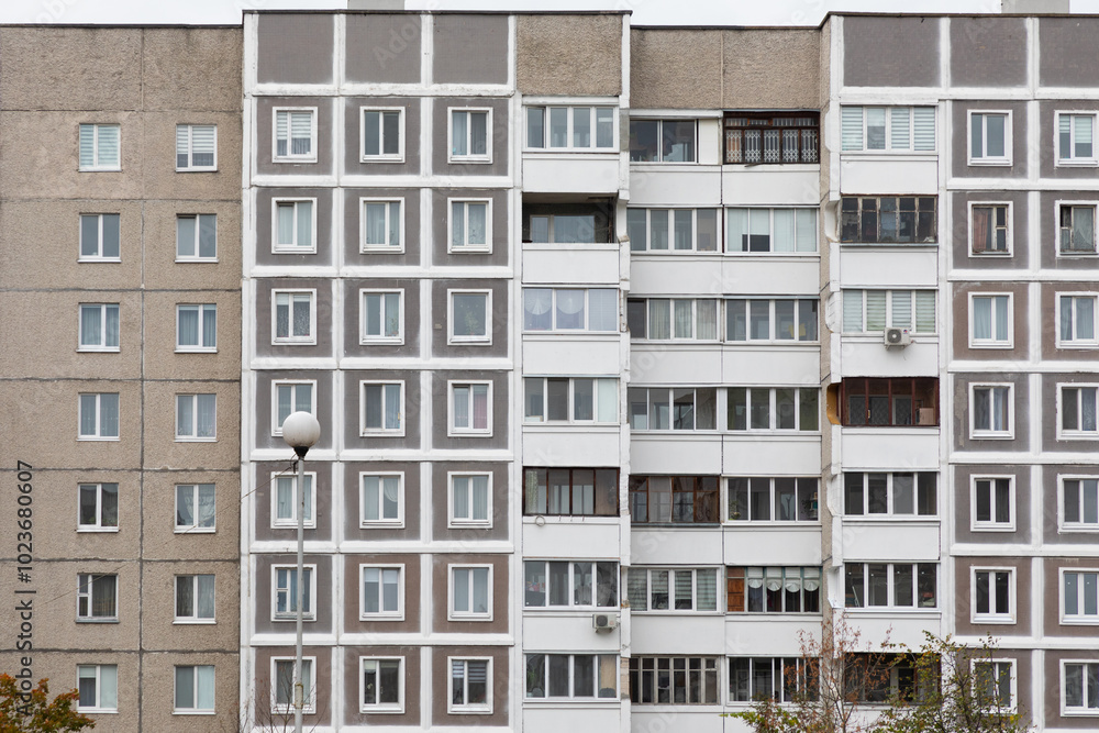High-rise apartment buildings in a residential area showcasing rental and mortgage opportunities High-rise apartment buildings in a residential area showcasing rental and mortgage opportunities