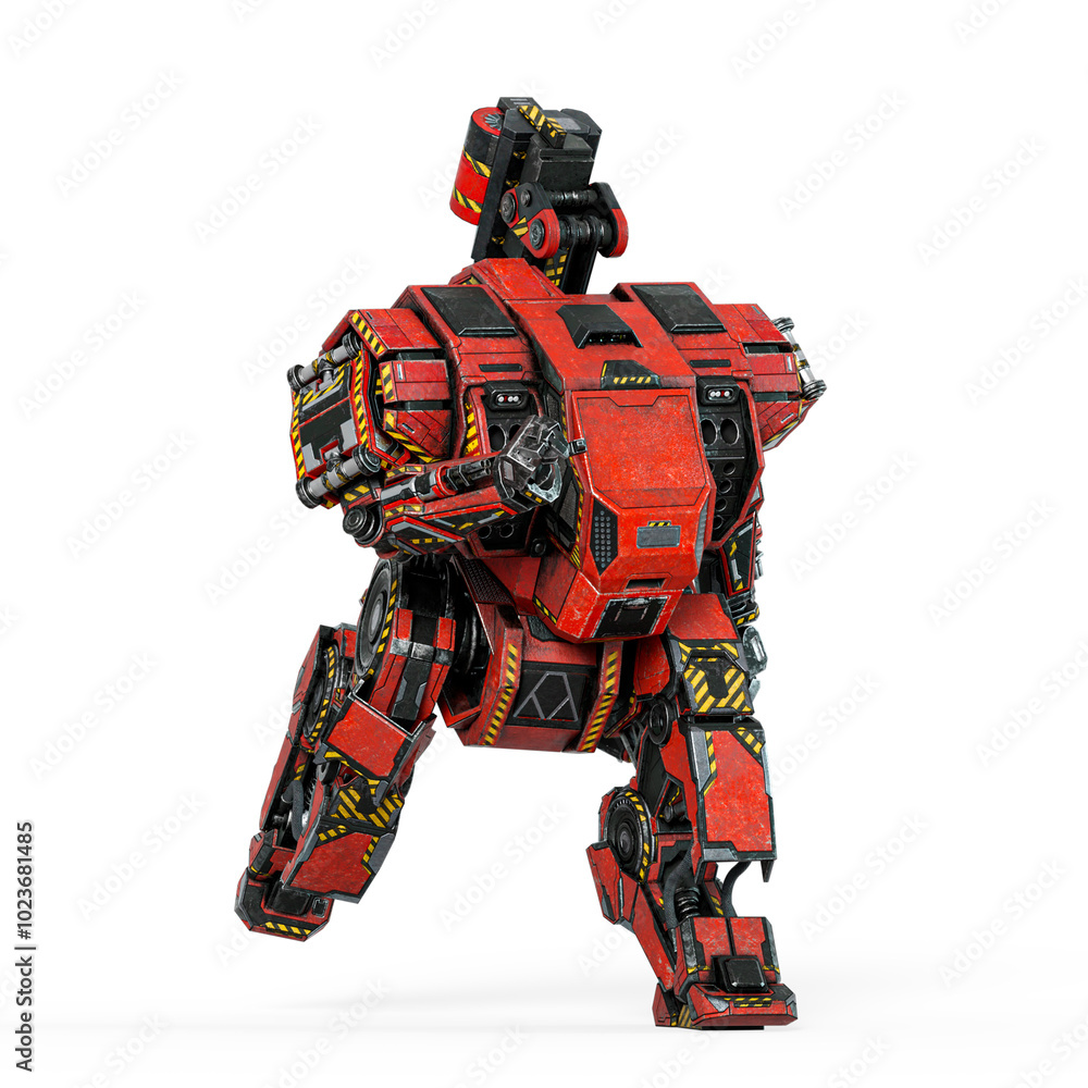 the war machine is running fast on white background the war machine is running fast on white background