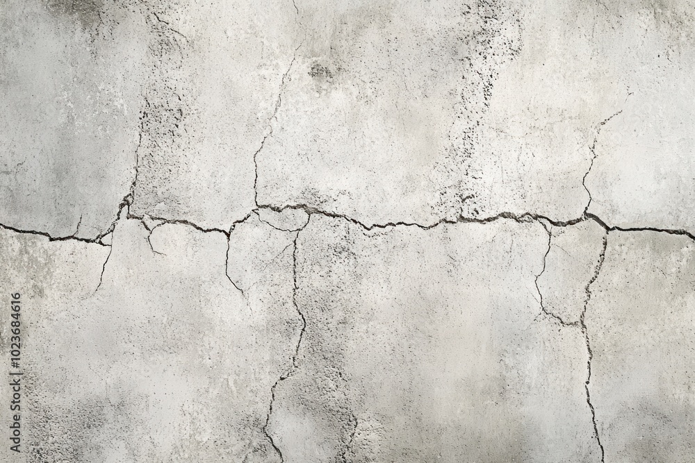 Cracked Concrete Wall Texture: Abstract Gray Background with Delicate Lines and a Weathered Appearance. Cracked Concrete Wall Texture: Abstract Gray Background with Delicate Lines and a Weathered Appearance.