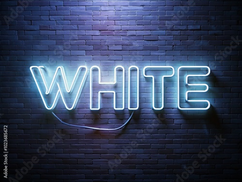 CrispWhiteTextNeonGlow: White text with a neon glow, giving it a modern and futuristic edge, contrasting with the crispness of the white text. photo