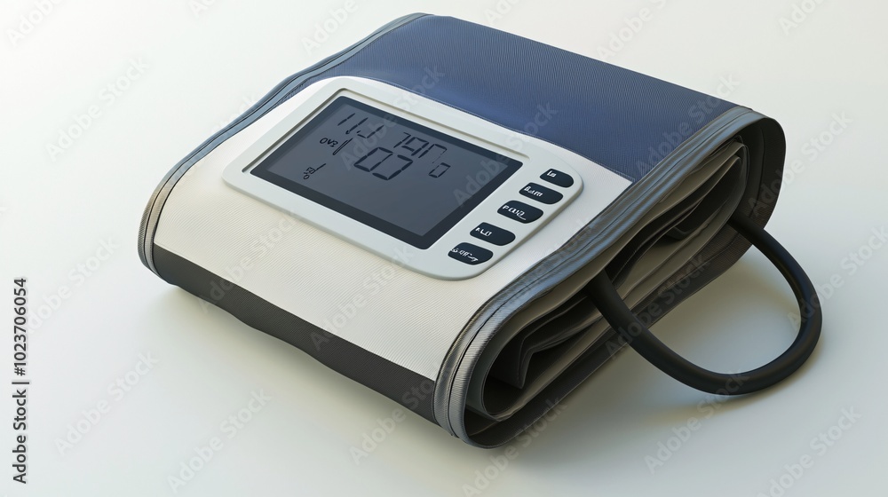  Blood Pressure Cuff Neatly Wrapped