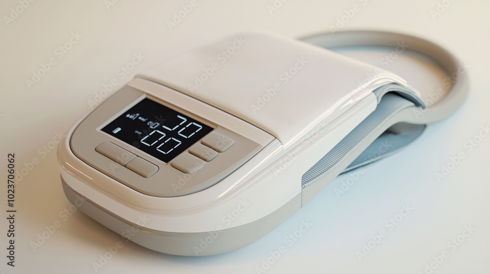 Blood Pressure Cuff Neatly Wrapped Blood Pressure Cuff Neatly Wrapped