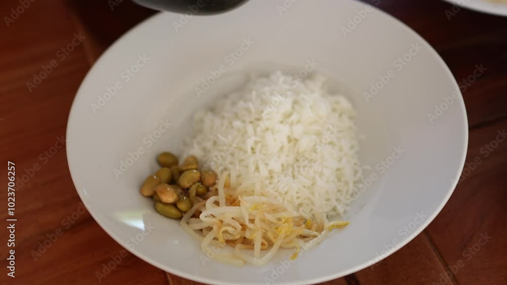 Simple healthy ingredients prepared during a cooking workshop Simple healthy ingredients prepared during a cooking workshop