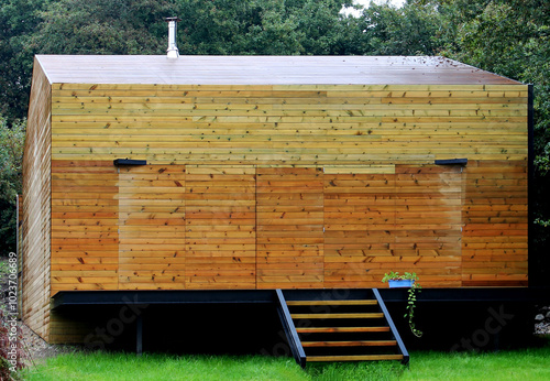 Wooden cabin
