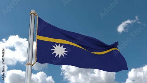 nauru flag