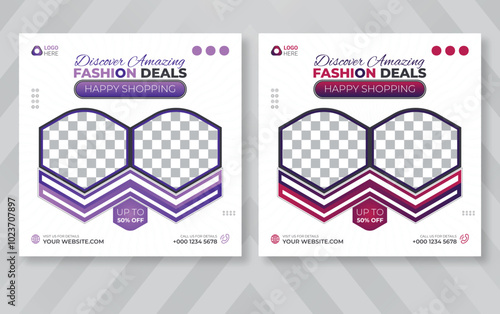 Top Fashion Modern Sale Post for Men's Clothing Deals