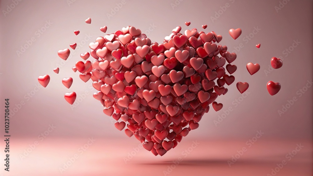 heart shaped object surrounded by hearts heart shaped object surrounded by hearts