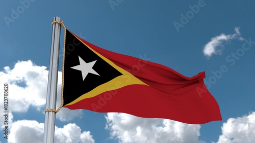 timor leste flag