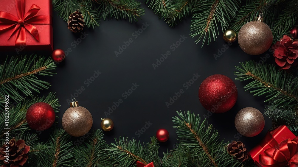 Free Photo christmas wreath with bells and ribbon greeting card Christmas border with copy space festive background
Free Photo christmas wreath with bells and ribbon greeting card Christmas border with copy space festive background