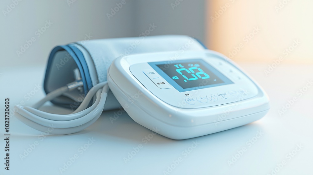 Blood Pressure Cuff Neatly Wrapped Blood Pressure Cuff Neatly Wrapped
