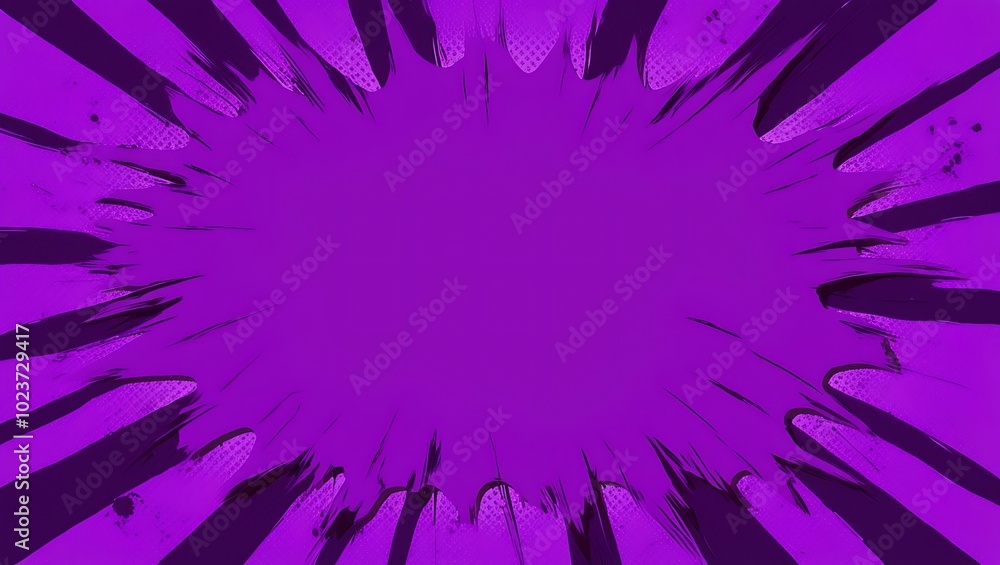 Abstract pop art purple background. Generative Ai. Abstract pop art purple background. Generative Ai.
