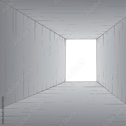 Creative design of abandoned hall