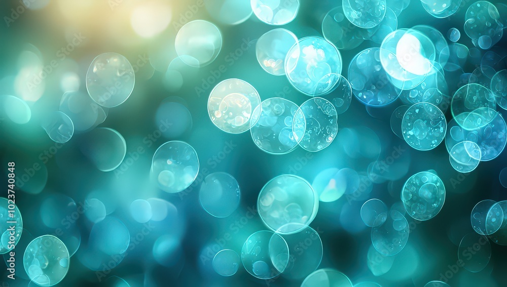A background of light teal and white circular shapes, creating an abstract bokeh effect with a focus on the soft edges of each circle. A background of light teal and white circular shapes, creating an abstract bokeh effect with a focus on the soft edges of each circle.