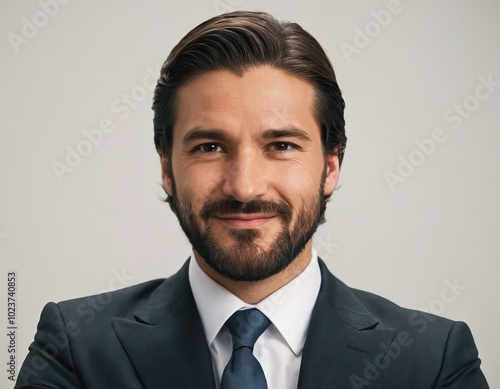 Portrait of a businessman, man, model, portrait of a man, young man, person, businessman, successful businessman portrait, man in a suit, business suit